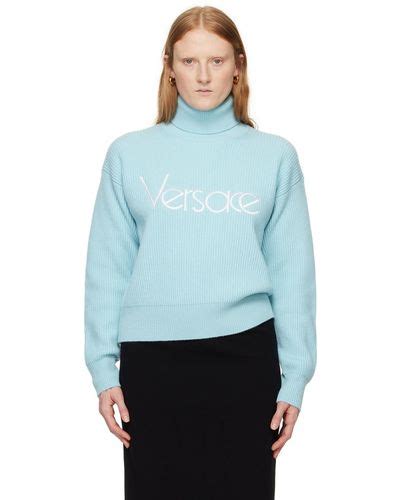 versace turtleneck round v|Women's Versace Turtlenecks .